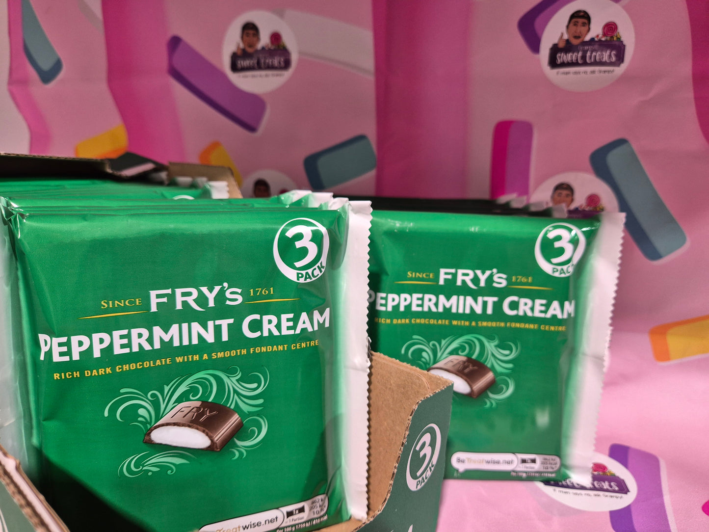 Fry's Peppermint Cream 3 x 49g