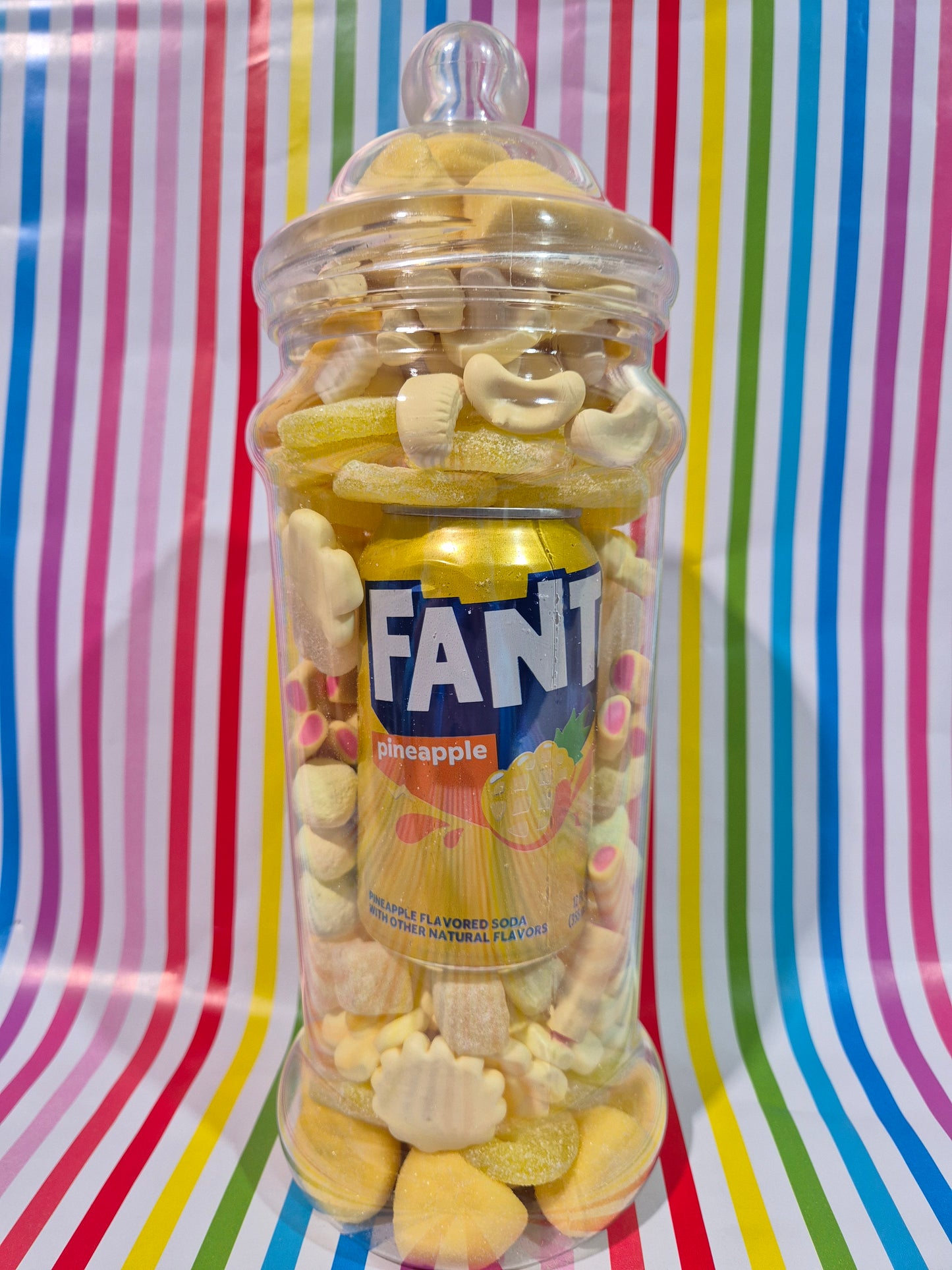 PRE ORDER Sweets & Soda Gift Jar - Fanta Pineapple