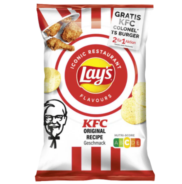Lays Iconic Restaurant Flavours KFC 150g