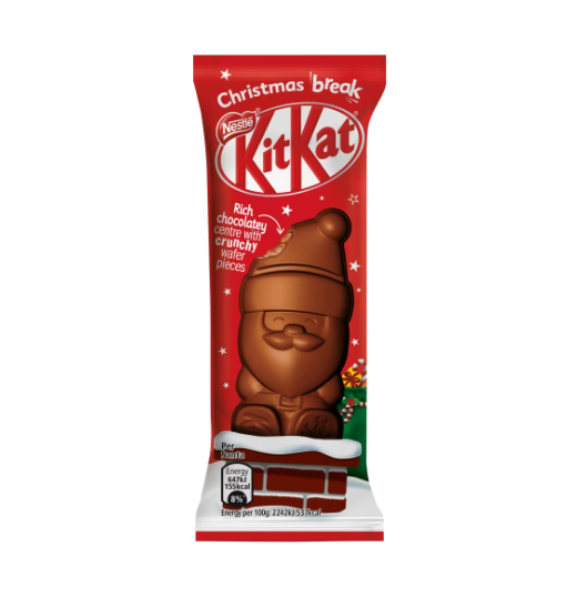 Kit Kat Santa Milk Chocolate Christmas Figure 29g