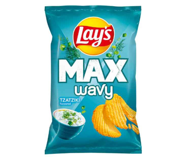 Lays Max Wavy Tzatziki 120g