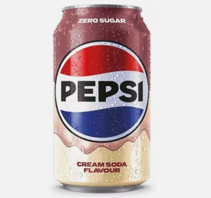 Pepsi Cream Soda Zero Sugar 330ml