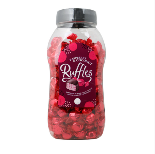 Raspberry Ruffles 250g bag