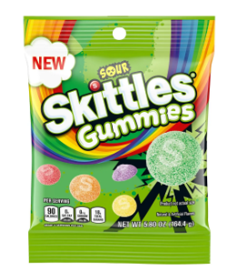 Skittles Sour Gummies 130g
