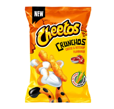 Cheetos Crunchos Cheese & Ketchup 165g