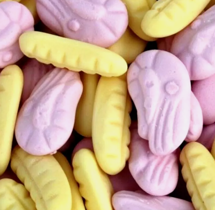 500g Foam Shrimps & Bananas Mix