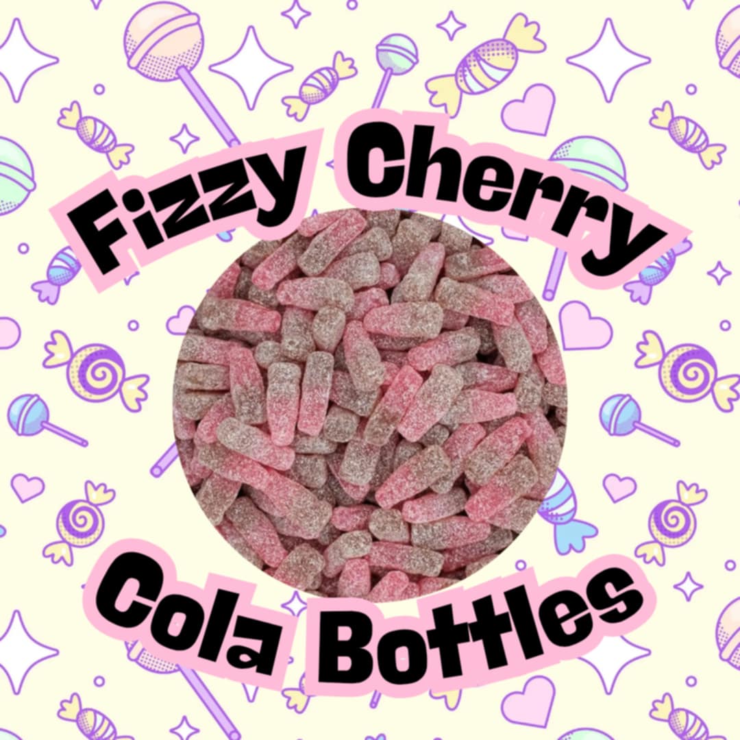 500g Fizzy Cherry Cola Bottles
