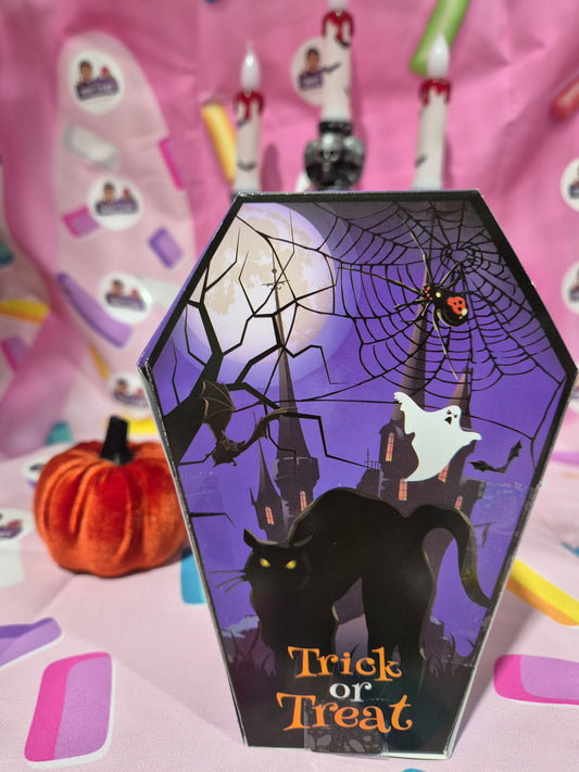 300g Coffin Shaped Box Halloween Sweets