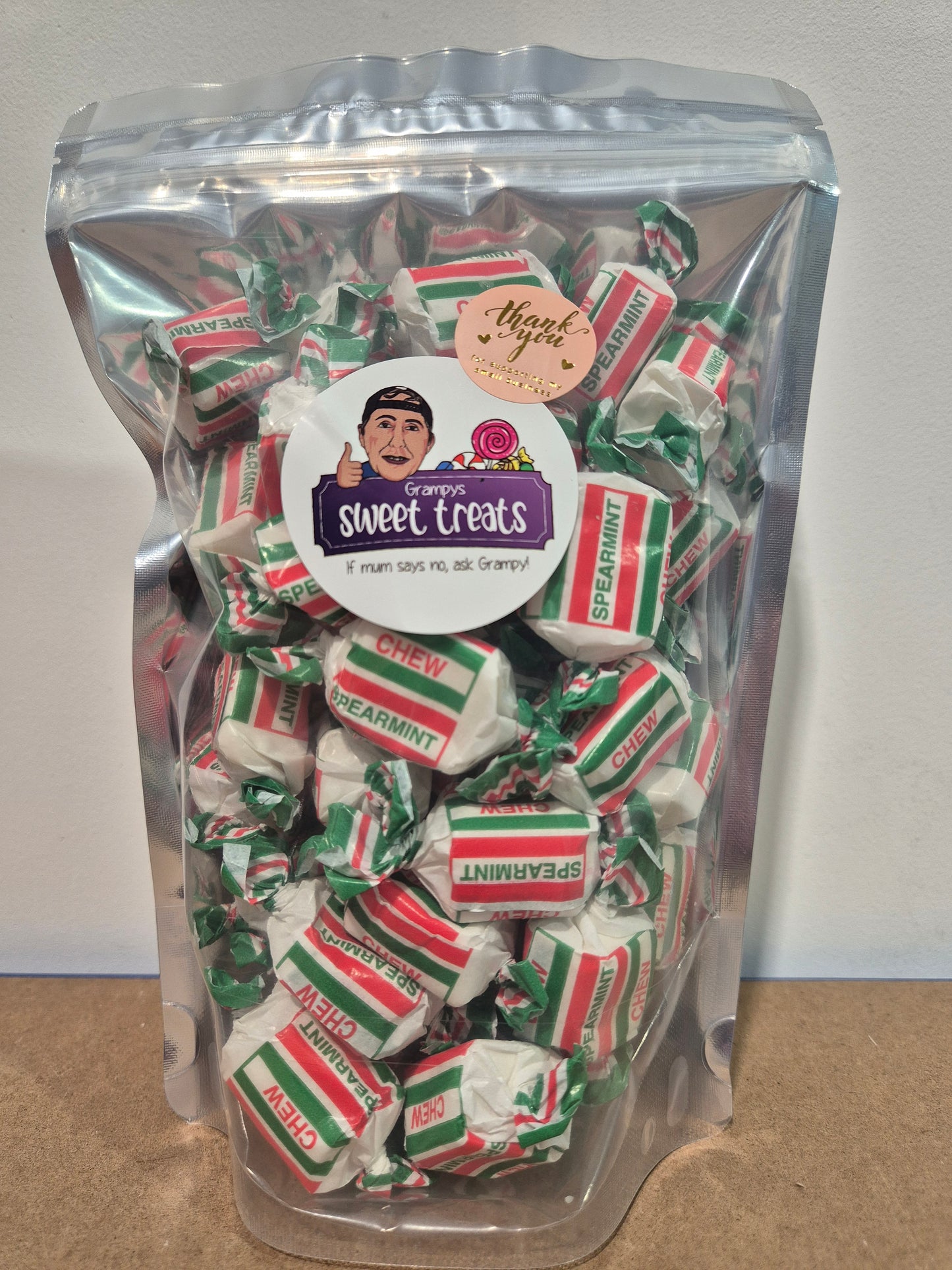 500g Spearmint chews