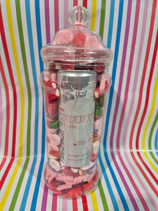 PRE ORDER Sweets & Soda Gift Jar - Red Bull Cherry Sakura