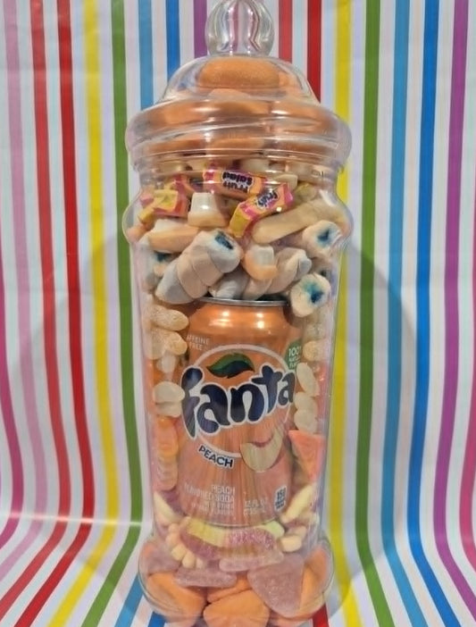 PRE ORDER Sweets & Soda Gift Jar - Fanta Peach