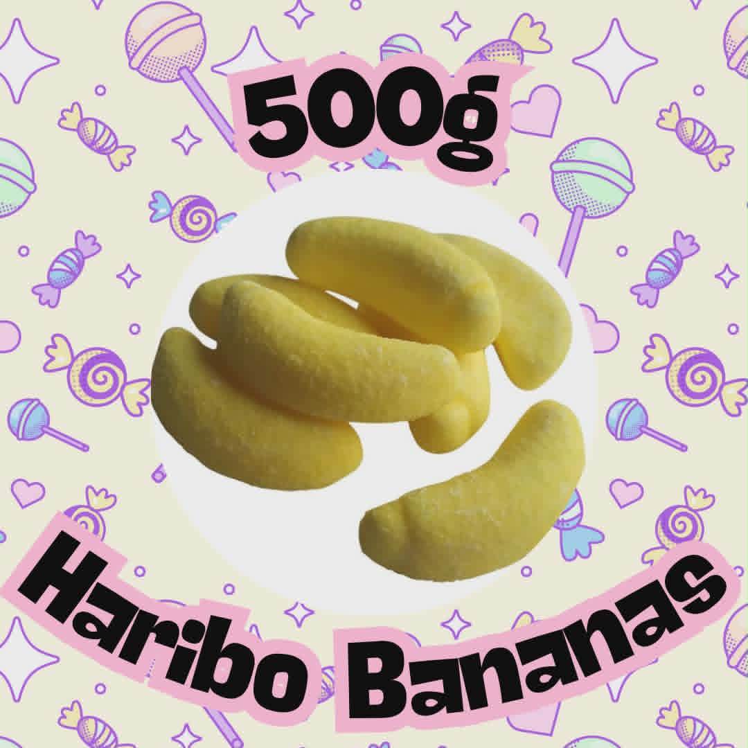 500g Haribo Banana Bag