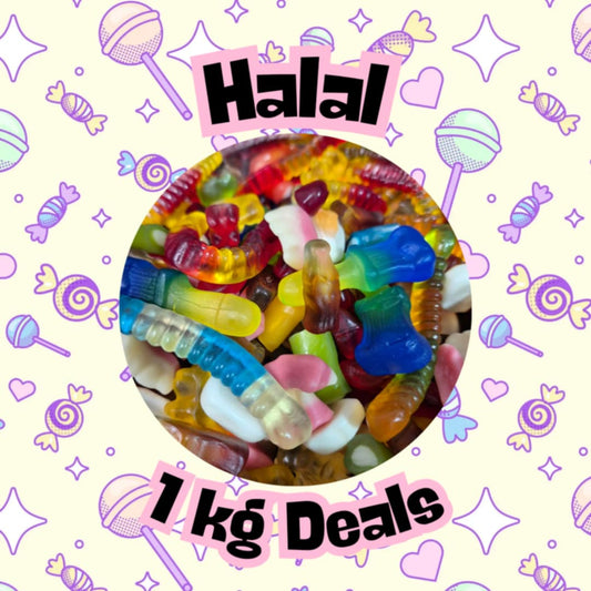 1 Kg HALAL Jelly Sweets
