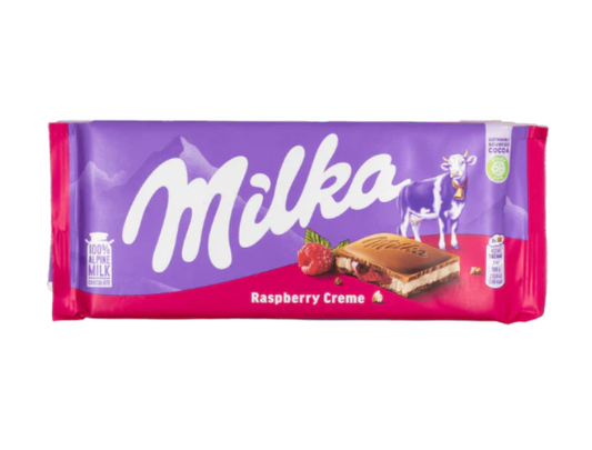 Milka Raspberry Creme 100g