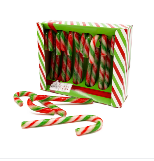 Bonds Candy Canes, Box of 12
