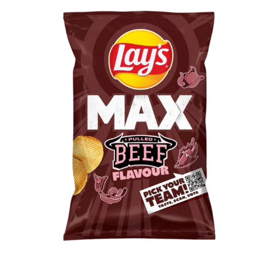 Lays Pulled Max Wavy Beef 120g