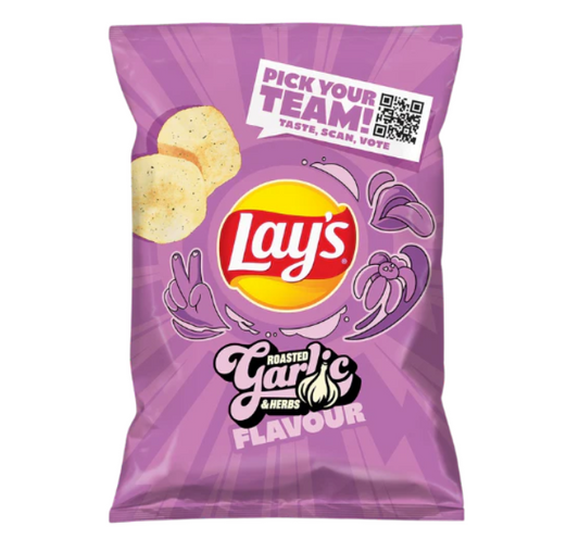 Lays Roasted Garlic & Herbs 130g