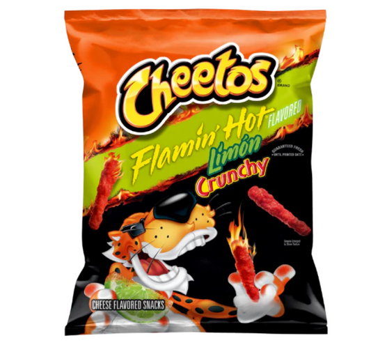 Cheetos Crunchy Flamin Hot LIME 226.8g