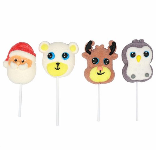 1 x Candy Realms Festive Mallow Pop 45g