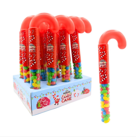 1 x Candy Realms Jelly Beans Candy Cane 80g
