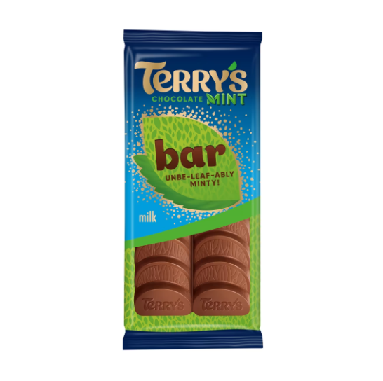 Terry's Milk Chocolate Mint Bar 90g