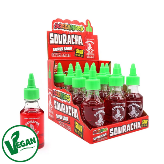 Zed Candy Screamers Souracha Super Sour Candy Sauce 90ml