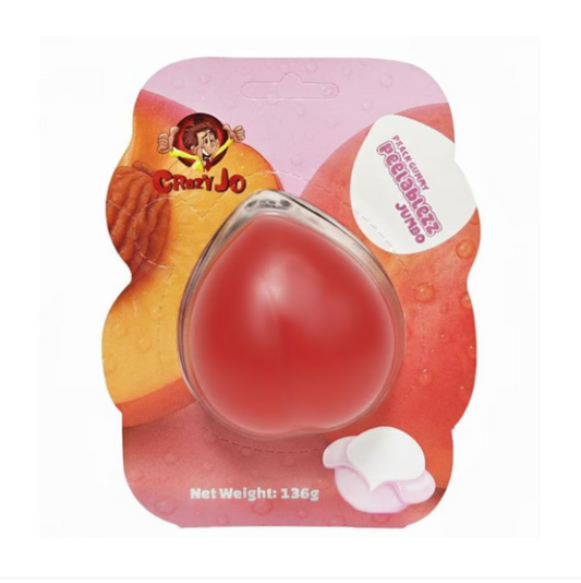 Crazy Jo Peelablezz Jumbo Peach Gummy 136g