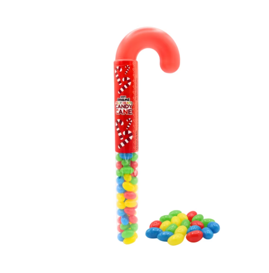 1 x Candy Realms Jelly Beans Candy Cane 80g