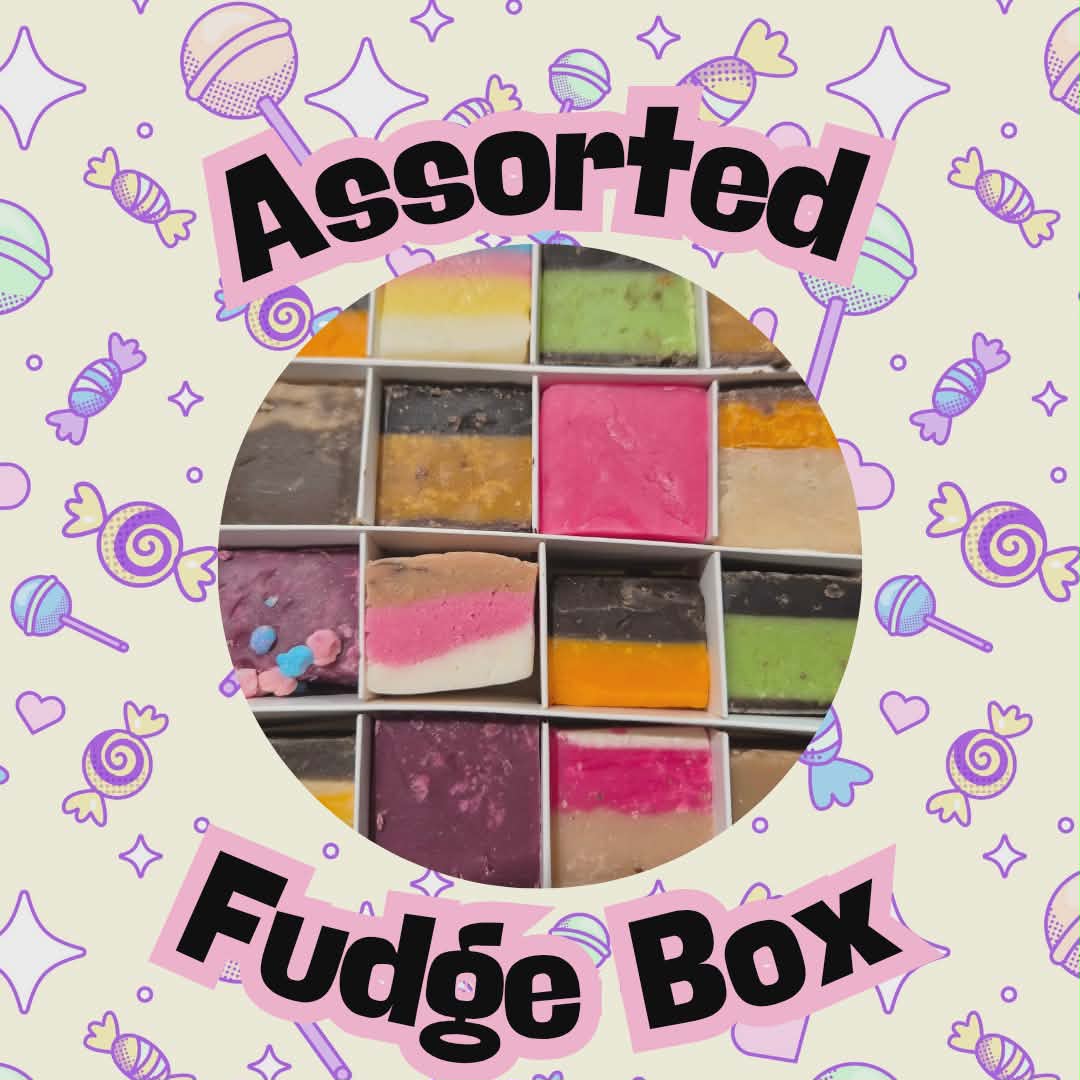 16 Piece Assorted Fudge Box