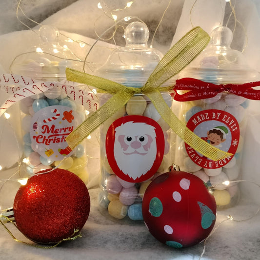Festive Bonbon Jar 400g approx