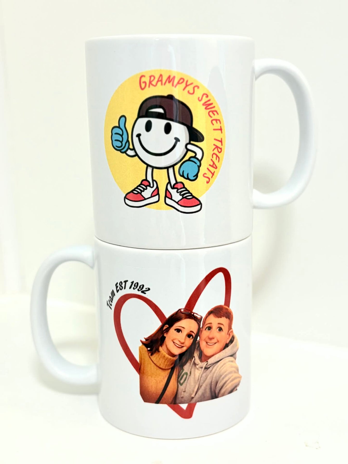 Ceramic Mug. Team Est. 1992