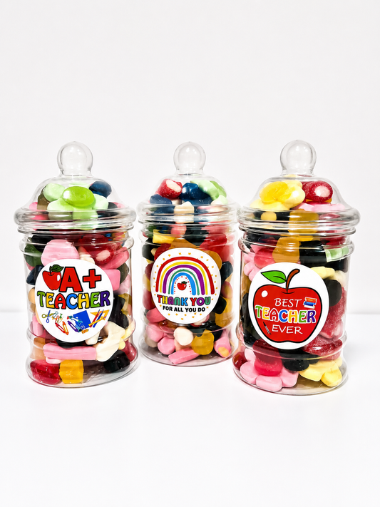 "Thank You Teacher / Assistant" Sweet Jar